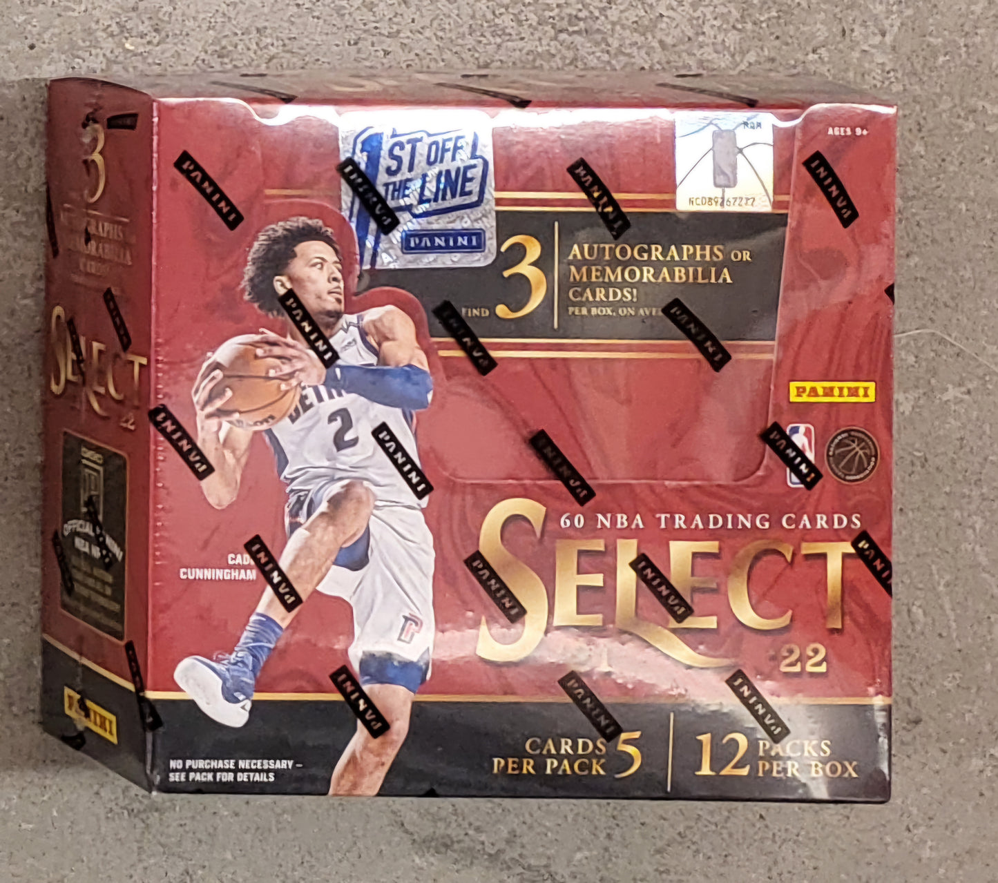 2021 Select Basketball Hobby Box FOTL