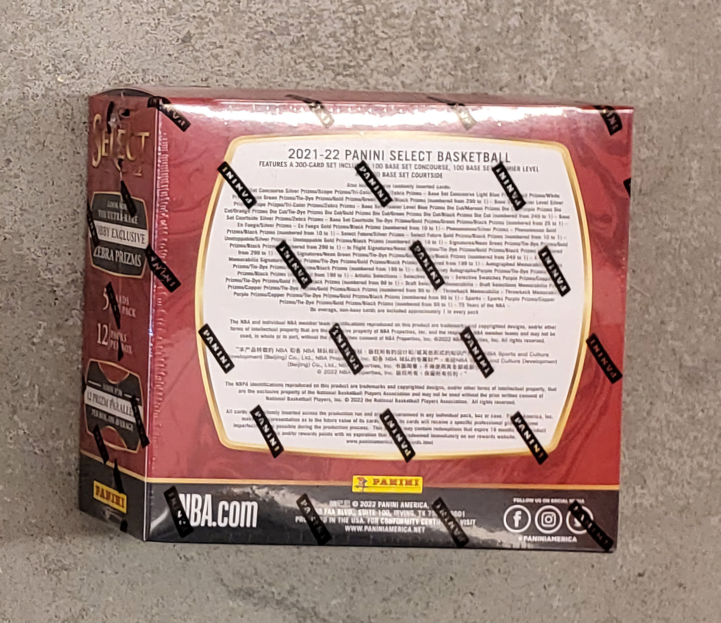 2021 Select Basketball Hobby Box FOTL