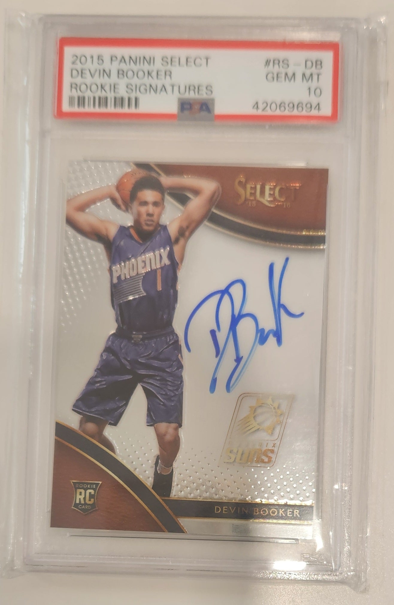 2015 Devin Booker Bronze 10