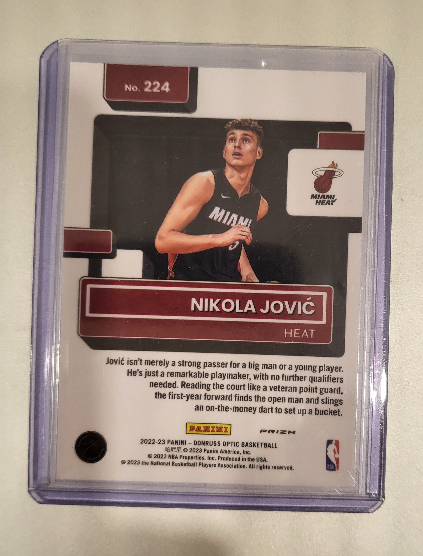 2022 Optic Basketball Nikola Jovic